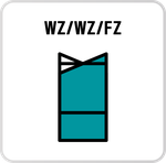 Пила с попеременноскошенной и прямой формой зуба